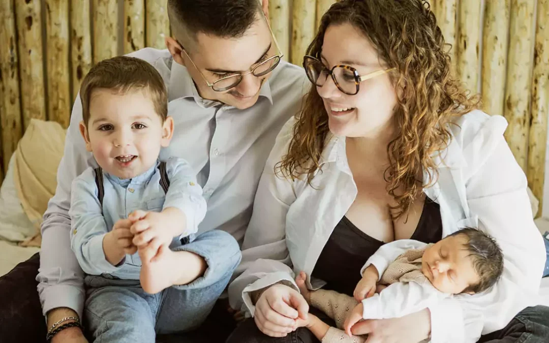 Séance famille pour l&rsquo;arrivée de la douce Judith
